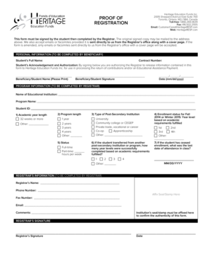 Student Registration Form
