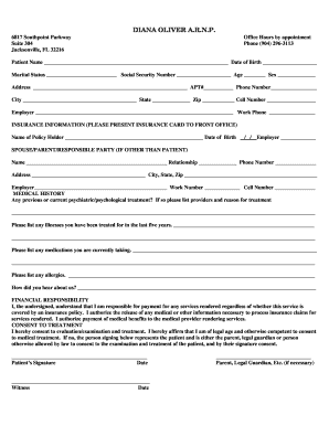 Patient Intake Form