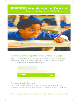 KIPP Bay Area Schools Donation Form