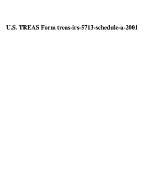 Schedule A (Form 5713) Boycott Factor