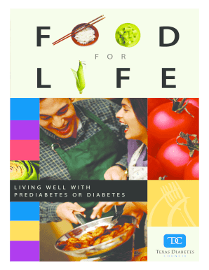 Food for Life Living Well With Prediabetes or Diabetes
