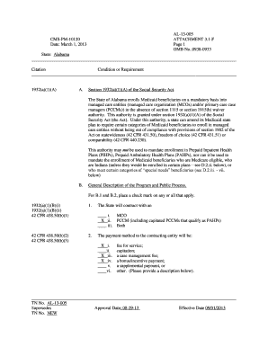 Alabama Medicaid Managed Care Enrollment Form