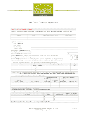 Crime Coverage Application