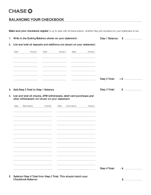 22 Printable Checkbook Balance Sheet Forms and Templates - Fillable Samples  in PDF, Word to Download | pdfFiller