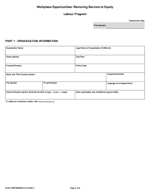 Concept Paper Template for Workplace Opportunities
