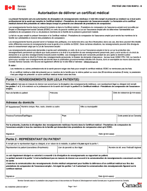 Autorisation de délivrer un certificat médical