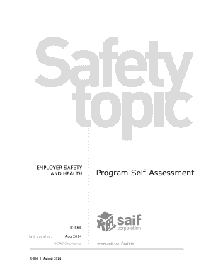 Employer Safety and Health Program Self-Assessment