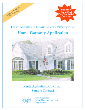 First American Home Buyers Protection Application