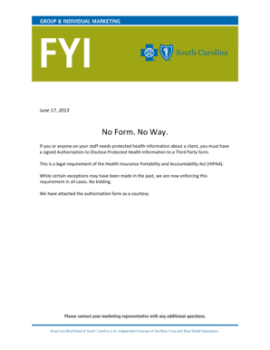 Authorization to Disclose Protected Health Information