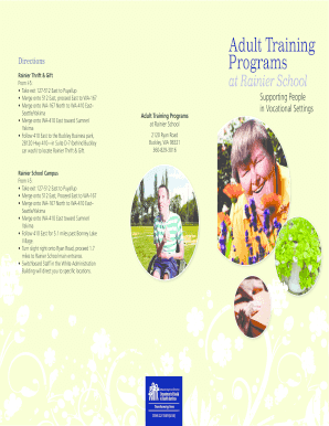Fillable Online Adult Training Fax Email Print - pdfFiller