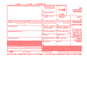 IRS Form 5498