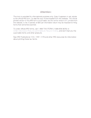 IRS Form 1099-SA