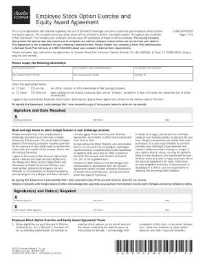 Employee Stock Option Exercise and Equity Award Agreement