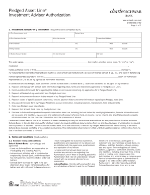Investment Advisor Authorization Form
