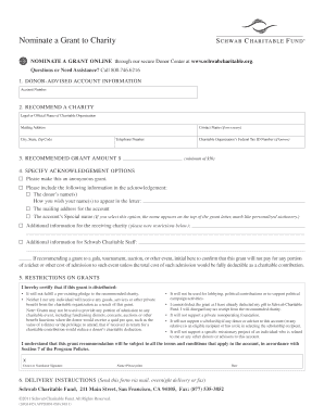 Grant Nomination Form