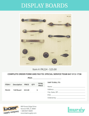 Purchase Order Form