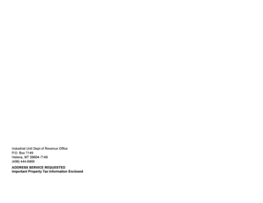 Montana Business Personal Property Tax Form