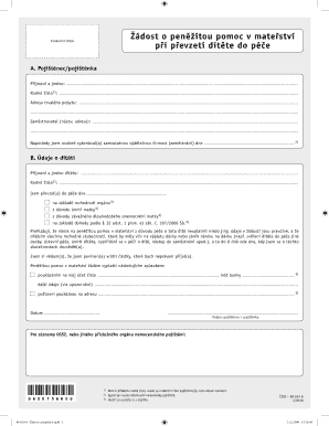 Maternity Benefit Application