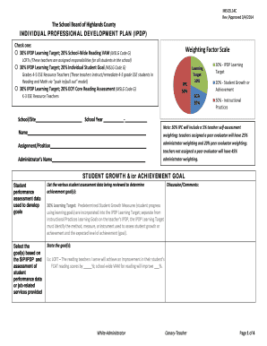 Individual Professional Development Plan