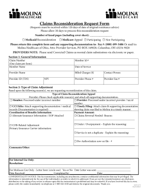Medicaid Medicare Reconsideration Request Form