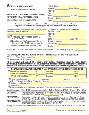 HIPAA Authorization Form