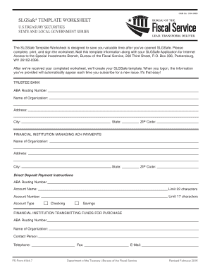 SLGSafe Template Worksheet