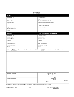 Invoice Template