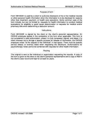 Authorization to Disclose Medical Records