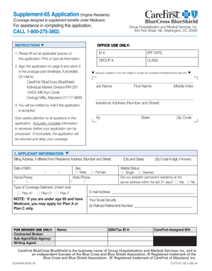 Supplement-65 Application