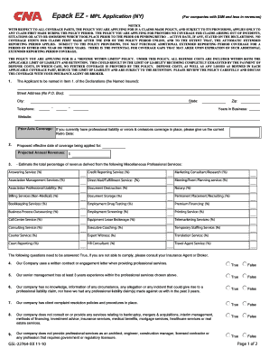 Epack EZ MPL Application (NY)