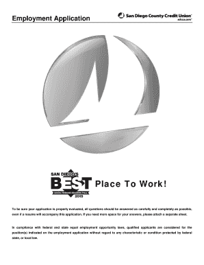 Employment Application Form