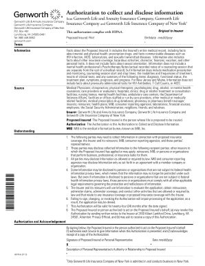 Authorization to Collect and Disclose Information