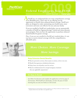 PacifiCare Dental 282-Federal Plan