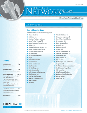 Dental Claim Form