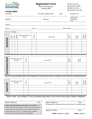 Student Registration Form