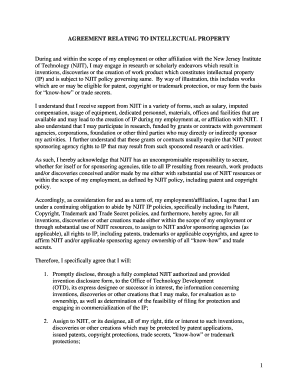 Intellectual Property Agreement
