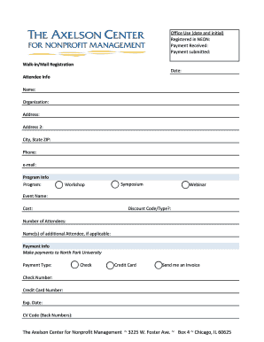 Event Registration Form