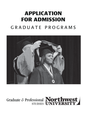 Graduate Program Application Form
