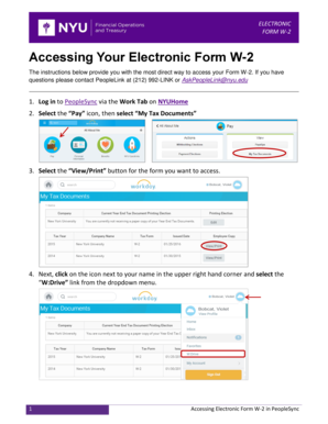Electronic Form W-2