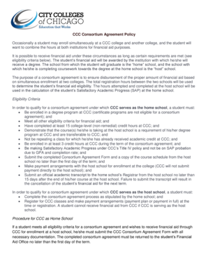 CCC Consortium Agreement Form