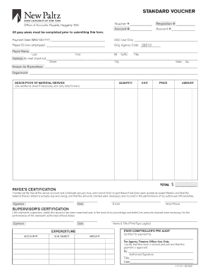 Standard Voucher