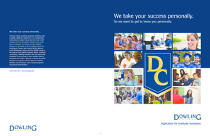 Dowling College Graduate Admission Application