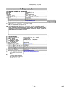 Common Data Set 2012-2013
