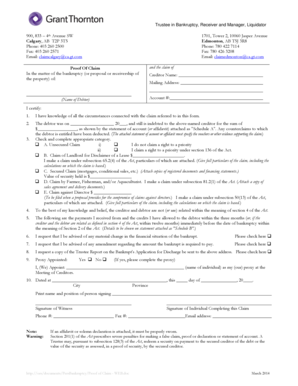 Trustee in Bankruptcy, Receiver and Manager, Liquidator - alger