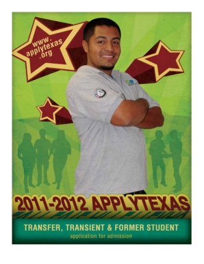 Texas Transfer Student Application
