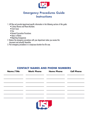 Emergency Procedures Guide