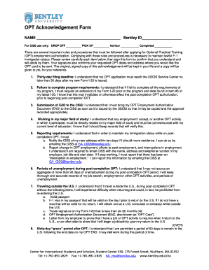 USCIS Form I-765 for Optional Practical Training