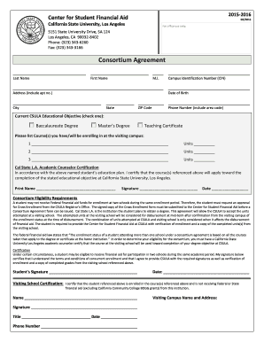 Consortium Agreement