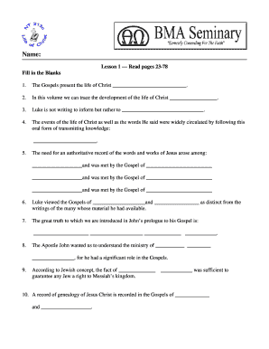 Lesson 1 — Read pages 23-78
