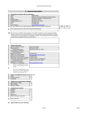 A General Information - Cazenovia College - cazenovia